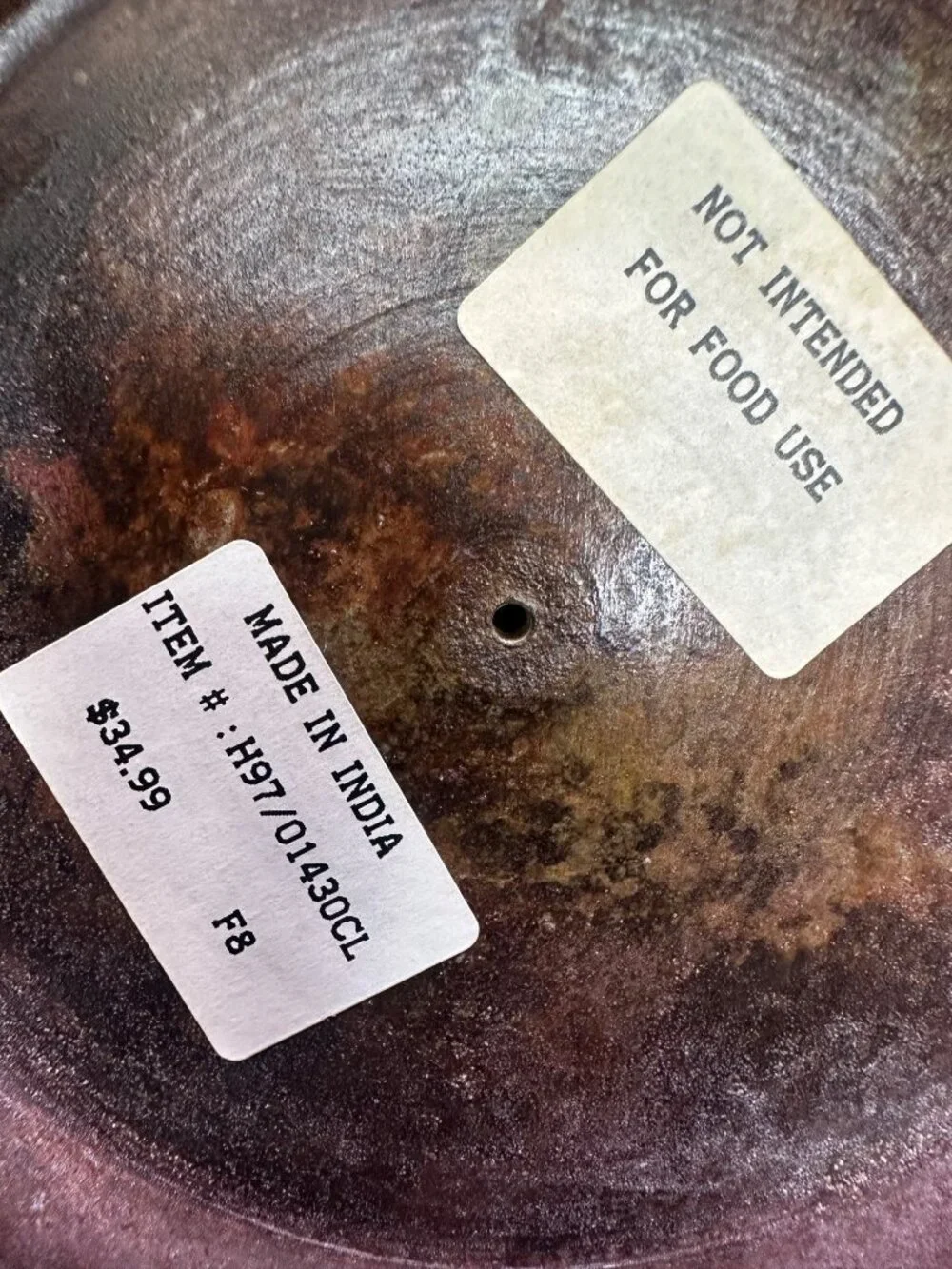 Unmarked this vintage